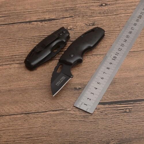 Newest 710 folding pocket outdoor camping knife 5cr13 blade aluminum metal handle material tactical survival Utility knives EDC
