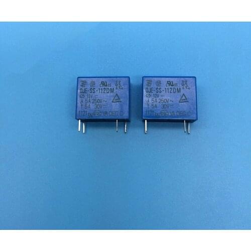 Original OJE-SS-112DM 12V 4pin 5A 250VAC relays
