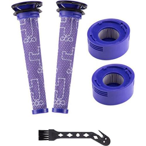 Suitable For Dyson Wireless Vacuum Cleaner Pre-Filter Mesh Hypa Filter Elements Filter V6 V7 V8 Rear