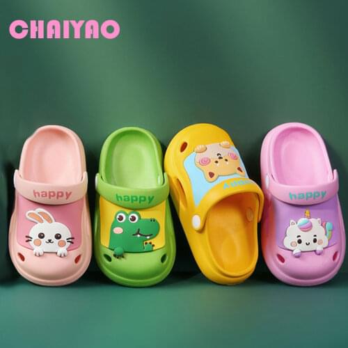 Unicorn Baby Toddler Kids Adults Slip-On Fashion Sandals Boys Girls Beach Summer Slides Bone Resin Children Lightweight Shoes