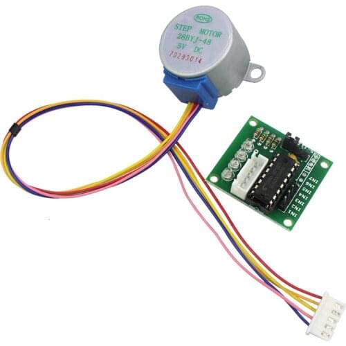 Smart Electronics 28BYJ-48 5V 4 fases de engranaje de CC Motor paso a paso + ULN2003 tablero de controlador para arduino DIY Kit