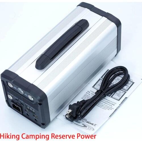 UPS Energy storage power 110V 220V outdoor Camping on foot portable emergency start power supply Lithium Battery 350W 7800mAh