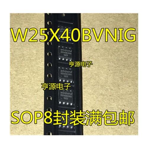 W25X40 W25X40BVSNIG W25X40BVNIG SOP8