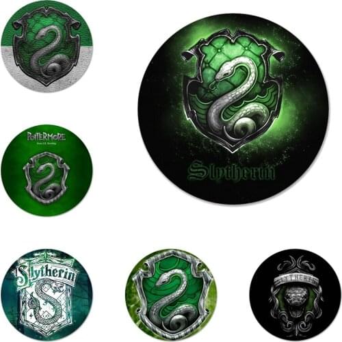Protective Slytherin Necktie Icons Pins Badge Decoration Brooches Metal Badges For Backpack Decoration