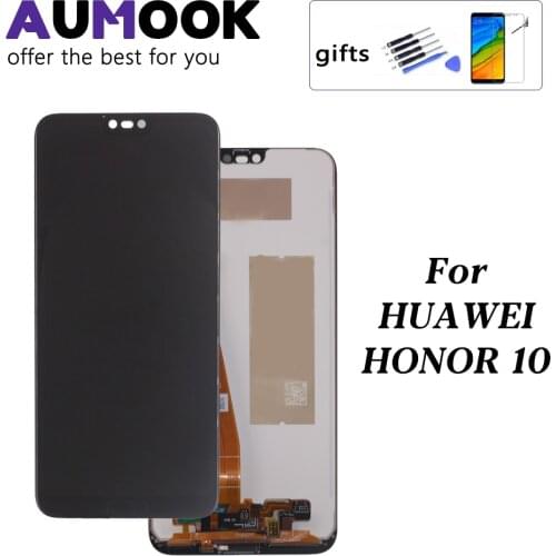 LCD for Huawei Honor 10 lcd Display With Fingerprint Touch Screen Digitizer Assembly Replacement