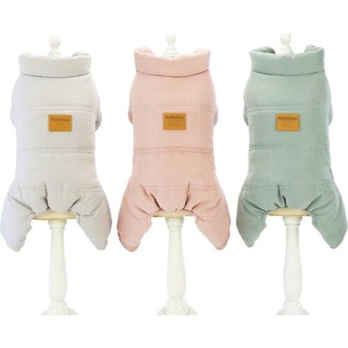 Winter Dog Clothes Warm Pet Dog Jacket Coat Puppy Chihuahua Clothing Hoodies For Small Medium Dogs Yorkie Outfit S-XXL