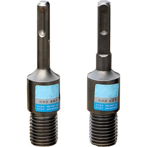 1pc Drill Bit Converter Diamond Drill Bit Adapter Round Square Handle For Electric Hammer Impact Drill Power Tool Accessories