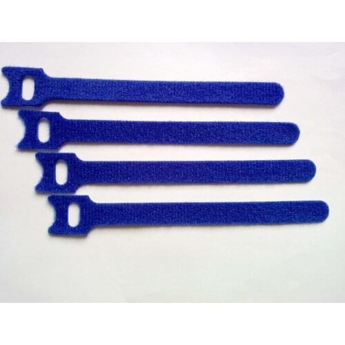240pcs 150*12mm Blue Magic Nylon Reusable Cable Ties back to back cable tie cable management thin hook bridas de plastico