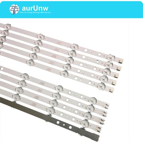 5set=50pieces LED strip For SamSung 55" TV UN55H6203 UN55FH6030 2013SVS55 D3GE-550SMA-R1 D3GE-550SMB-R0 UN55J6201 LM41-00001P/N