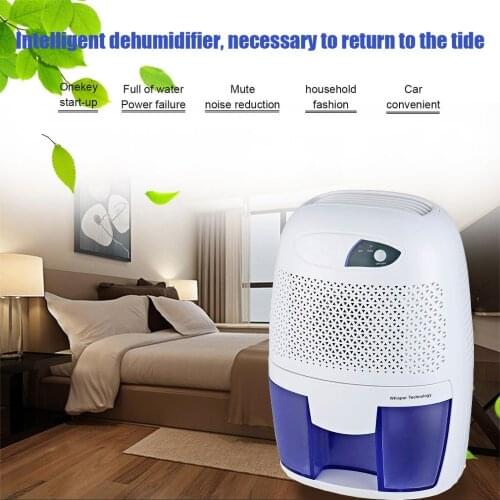 THANKSHARE Ultra-mini Semiconductor Dehumidifier Desiccant Moisture Absorbing Air Dryer 500ml For Home Wardrobe