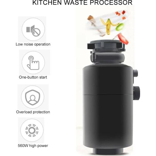 Household kitchen appliances kitchen waste processor multifunctional kitchen automatic food grinding grinder high power