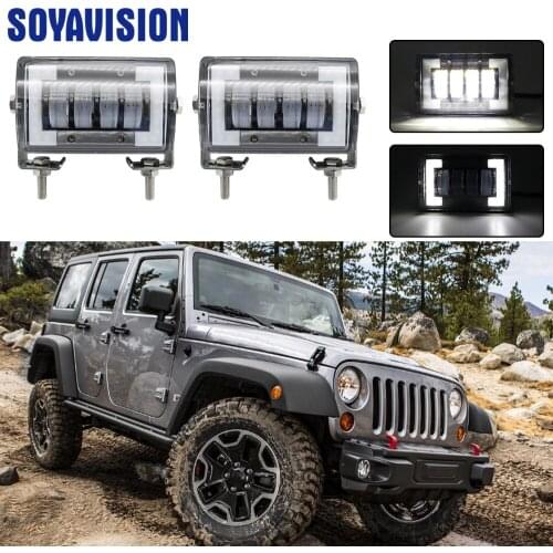 Black 24W LED Work Light LED Bar Light DRL Indicator Lamp for Tractor Boat Off Road 4WD 4x4 Truck SUV ATV