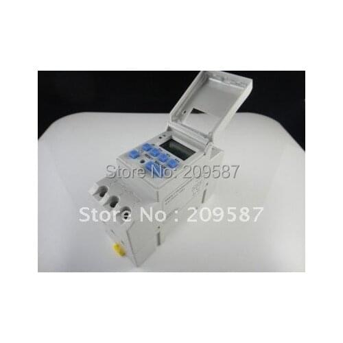 DIN RAIL DIGITAL PROGRAMMABLE 220V AC 16A TIMER SWITCH