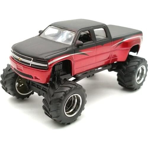 Ja da 1:64 1999 Chevy Silverdo 02 alloy toy car toys for children diecast model car Birthday gift