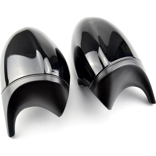 Carbon Black For BMW 1 3 Series E81 E82 E87 E88 E90 E91 E92 E93 High Quality Side Wing Rearview Mirror Cover Cap Car Accessories