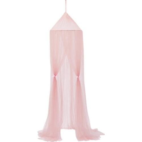 Bed Canopy Hanging Mosquito Net Fairy Princess Dome Bed Tent Nordic Style Foldable Bedcover Curtain for Children Baby Bed Room