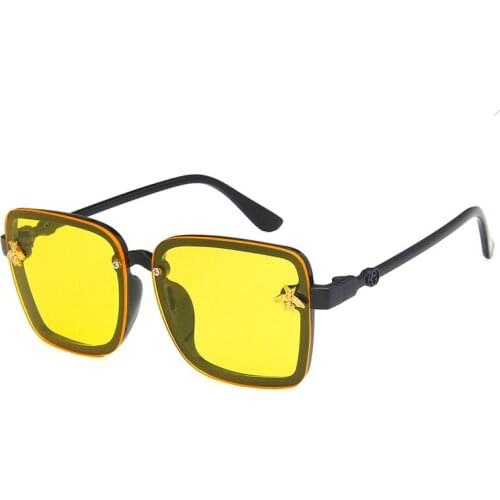 Bee Sunglasses for kids Brand Children Glasses Boys UV400 Lens Baby Sun glasses child Cute Eyewear Shades Goggles Oculos de sol