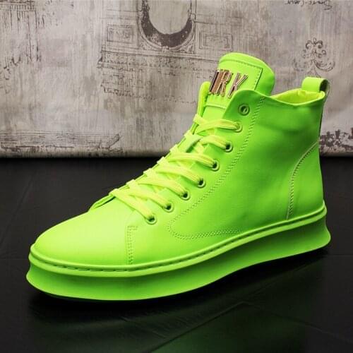 Stephoes New Arrival Men Fashion Casual Ankle Boots Spring Autumn High Top Leisure Sneakers Male Trend Men Leather Hip Hop Shoes