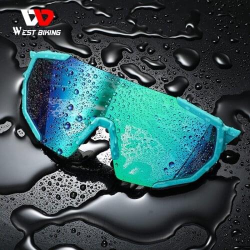 WEST BIKING Cycling Glasses Polarized Sunglasses Men UV400 Outdoor Sports Hiking Glasses Road Bike Eyewear MTB Bicycle Goggles