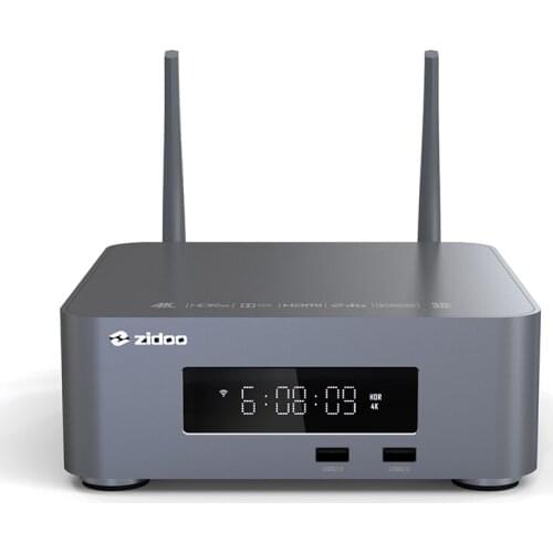 Z10Pro 4K Media Player 2G DDR4 32G eMMC Android 9.0 Z10 Pro Dolby Vision HDR10+ Set Top Box with HDD Bay up to 14TB