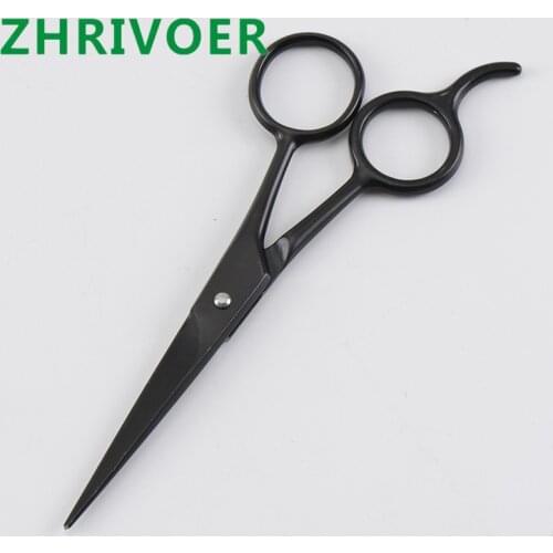 1pcs Hairdresser haircut black hairdressing scissors student scissors bangs scissors thin scissors