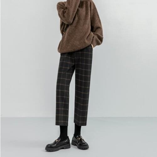 Faitesvous Women's Cropped Trousers