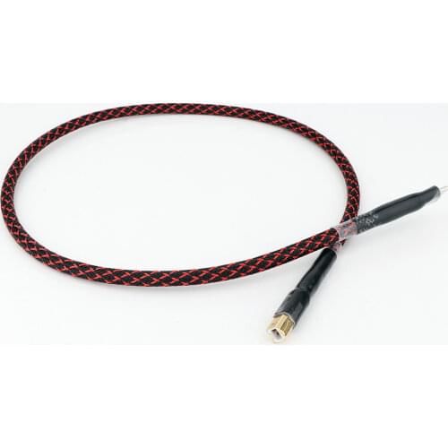 Preffair Hifi OFC+silver plated AMP audio speaker Signal cable Analogue Cable DIY Sold Per meter HIFI