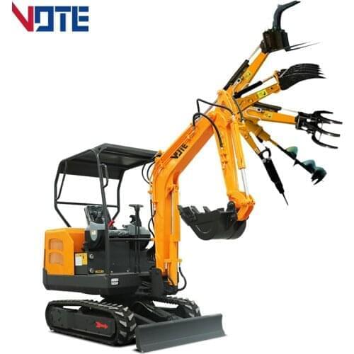 China Minibagger Mit Schaufelzähnen Starke Und Scharfe Mikro Ketten Bagger 1-6 Tonnen Online-Verkauf