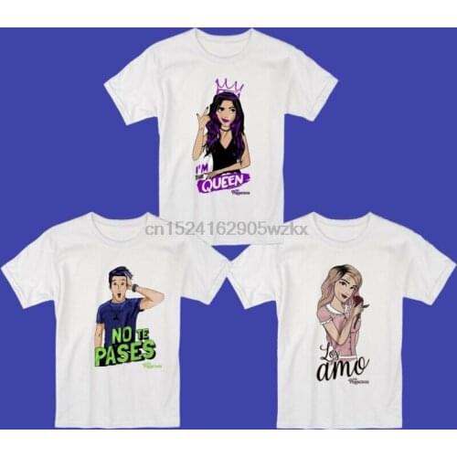 LOS POLINESIOS LOTE 3 CAMISETAS PLAYERAS DE KAREN LESSLIE Y RAFA. CHICA Y CHICO