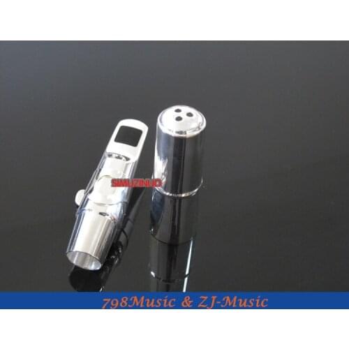 A3 Model -Professional Metal Alto Saxophone JAZZ Mouthpiece Silver Plated