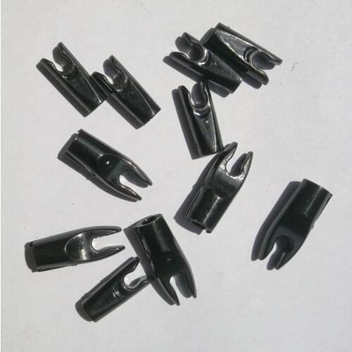 20pcs Archery Arrow Nocks Black Yellow Pin Nock S L Arrow Tail Arrow Shaft Accessories Hunting Shooting use with Arrow Nock Pin