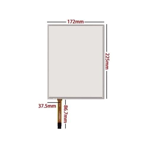 172*225 mm New 10.4 inch touch screen 225*172 mm resistance four wire textile machine tool industry touch screen