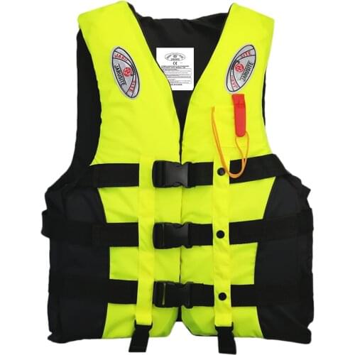 Swimming Boating Ski Drifting Life Vest with Whistle S-XXXL Sizes Water Sports Man kids Jacket Polyester Adult Life Vest Jacket