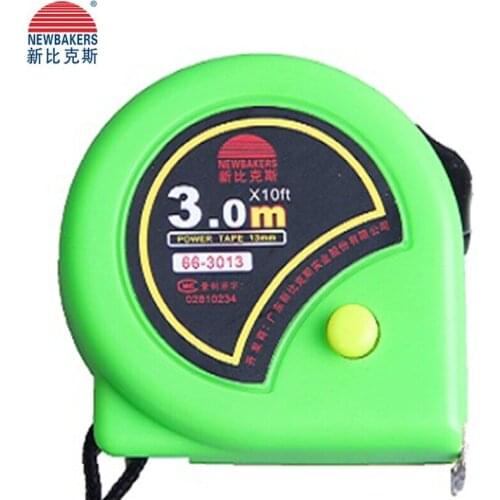Steel tape measure meter decoration industrial ruler measuring tool 3 meters long and 16MM wide without magnetism