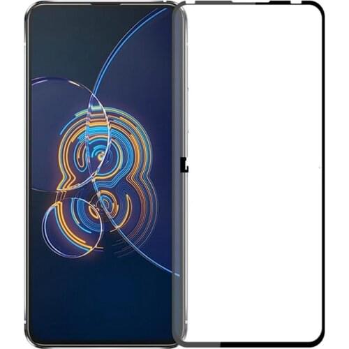 For Asus Zenfone 8 ZS590KS I006D Zenfone 8 Flip ZS672KS I004D Full Glue Cover Tempered Glass Screen Protector Film