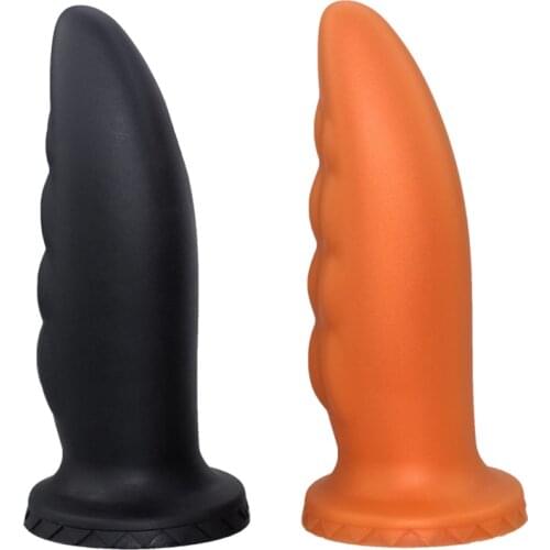 Liquid Silicone Buttplug Anal Dildo Anus Dilator Expander Prostate Massage Anal Plug SM Erotic Sex Toys For Men Woman