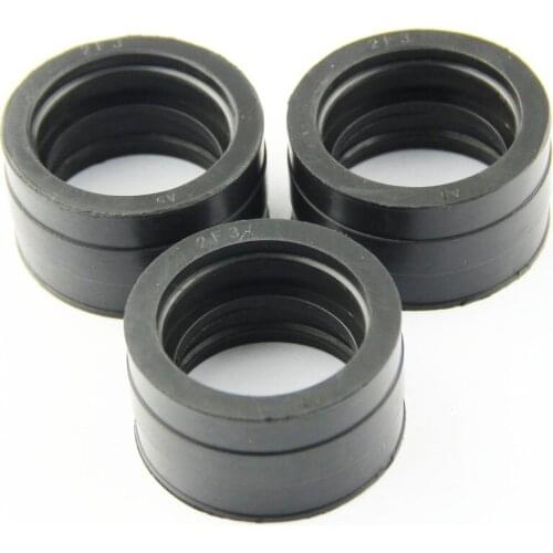 3Pcs Motorcycle Carburettor Interface Adapter Intake Manifold For Yamaha XS750 XS750E 1978 XS750SE XS750F XS750SF XS850 XS850G