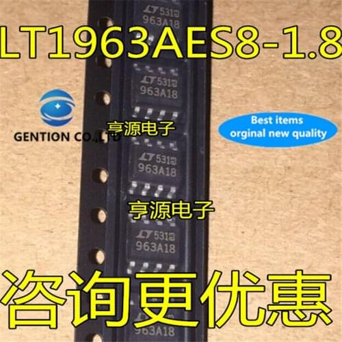 5Pcs LT1963 LT1963AES8-1.8 963A18 SOP8 in stock 100% new and original