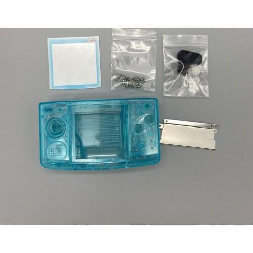 5PCS Replacement Plastic Housing Shell Cover Case kit for SNK NGPC thin console for NEOGEO POCKET COLOR thin console repair