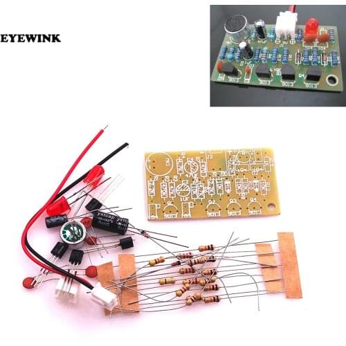 DIY Kis Clap Acoustic Control Switch Module Applaud Voice Sound Activated LED Switch Suite Circuit Electronic PCB for Arduino