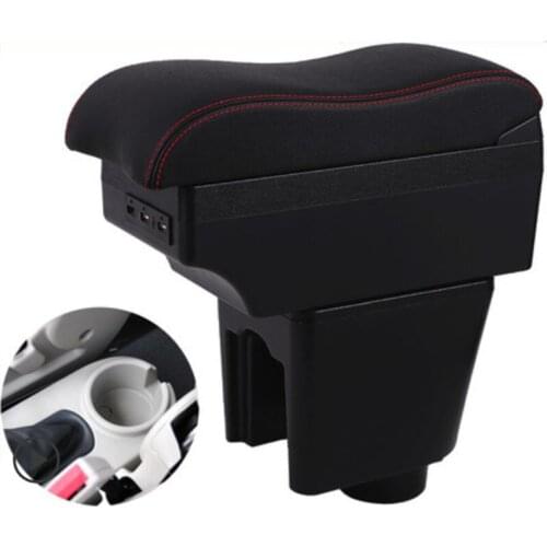 For Chevrolet LOVA armrest box central Store content Storage Chevrolet aveo armrest box USB interface