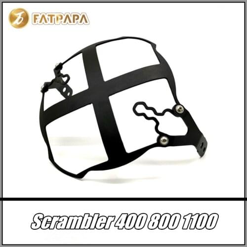 FOR DUCATI Scrambler 400 800 1200 Motorcycle Accessories Stainless steel Headlight Guard Cover