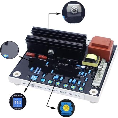 EA08A AVR solid Thai also means generator regulator AVR