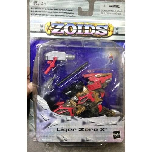 Hasbro Genuine ZOIDS SEA STRIKER and WILD LIGER and DARK HORN and ZABER FANG Limited Action Figure Model Toys