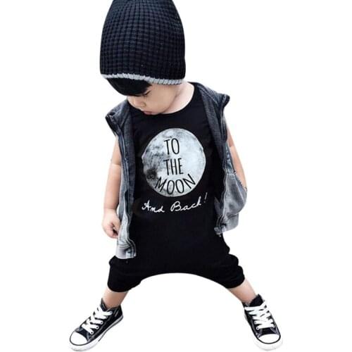 Jumpsuit For Boy Baby Romper 2018 Summer Cotton Black White Baby Boy Clothes for the Male Newborns Bebes Overall For Boy