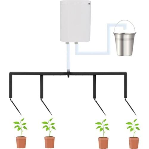 Automatic Watering Pump Controller Timer Watering System Kit Indoor Plants Drip Irrigation Device 8 Drip Heads Intelligent