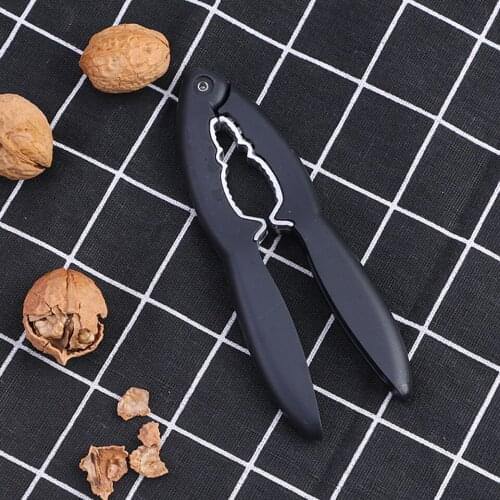 Kitchen Gadgets Nut Opening Magic Quick Peeling Machine Aluminum Alloy Hard Object Clip Metal Walnut Squeezer