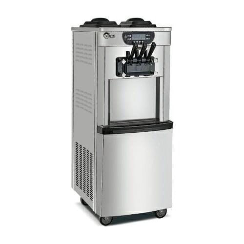 Stainless Steel Soft Top Ice Cream Machine with National patented product