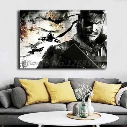 Metal Gear Solid Peace Walker HD Wall Art Canvas Poster And Print Canvas Painting Decorative Picture For Living Room Home Decor