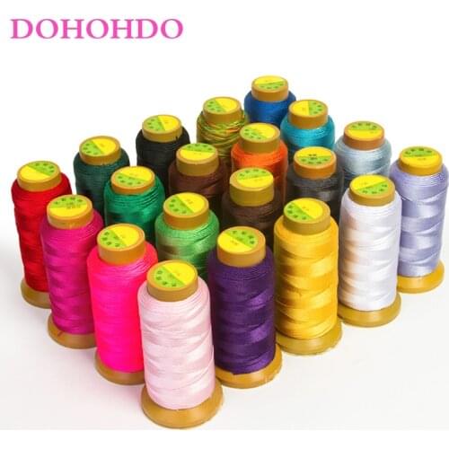 Nylon Cord 0.2mm 0.4mm 0.6mm 0.8mm 1mm Polyamide Cord Sewing Thread Cord For Rope Silk Beading String Costume DIY Jewelry Making